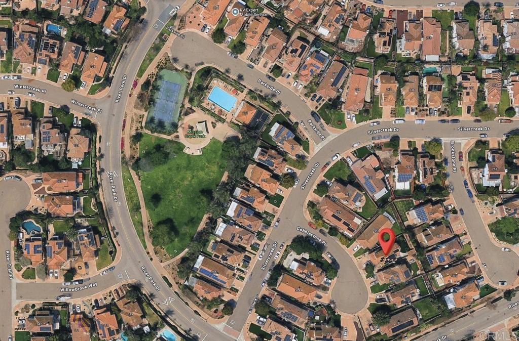 305 Cobblestone Place Santee, CA 92071 - Photo 36 of 41 an aerial view of a