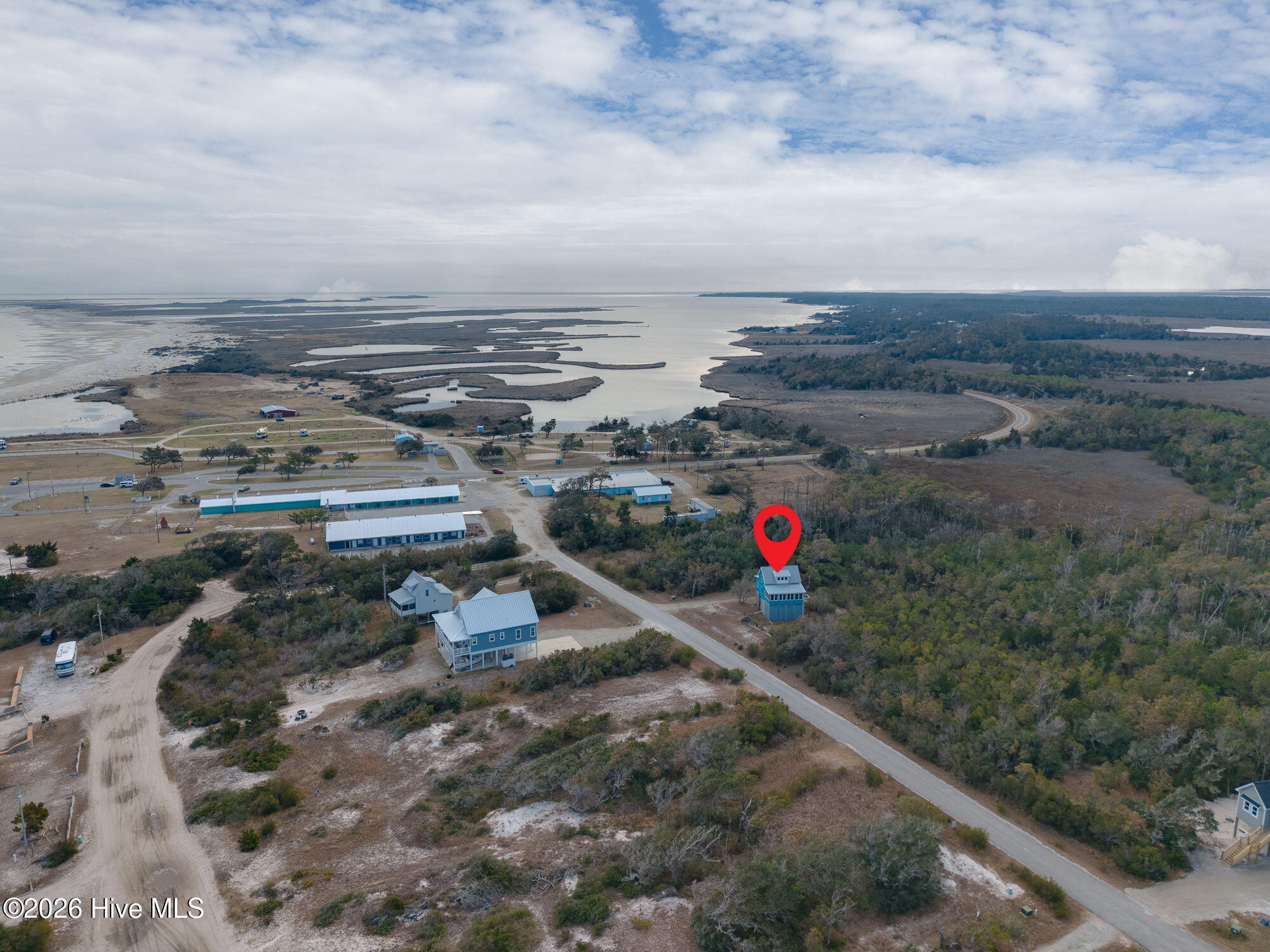 105 Sandy Landing Road Cedar Island, NC 28520 - Photo 35 of 46 Home Location