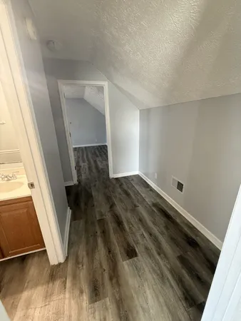 a view of wooden floor in a room