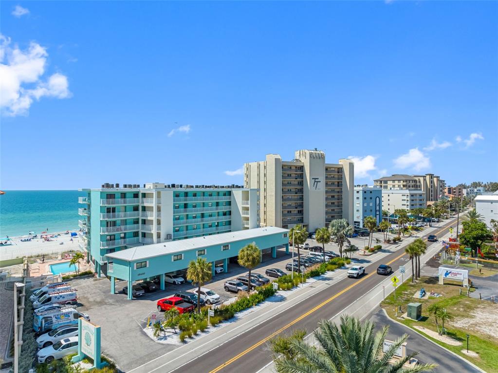 19440 Gulf Boulevard, Unit 506 Indian Rocks Beach, FL 33785 - Photo 15 of 67 a city view with tall buildings