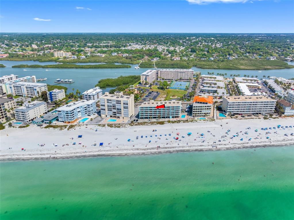 19440 Gulf Boulevard, Unit 506 Indian Rocks Beach, FL 33785 - Photo 32 of 67 a view of lake with city