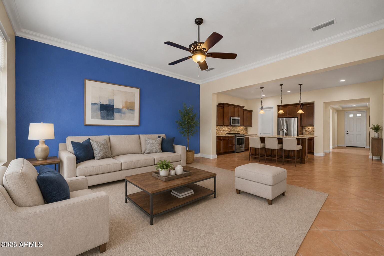 16819 West Coronado Road Goodyear, AZ 85395 - Photo 19 of 51 Coronado Living room and kitchen