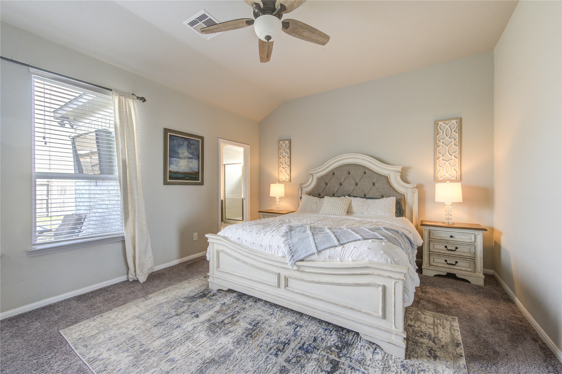 5439 Rustic Ruby Drive Brookshire, TX 77423 - Photo 21 of 43 This spacious owner’s retreat is a beautiful space to begin and end your day.