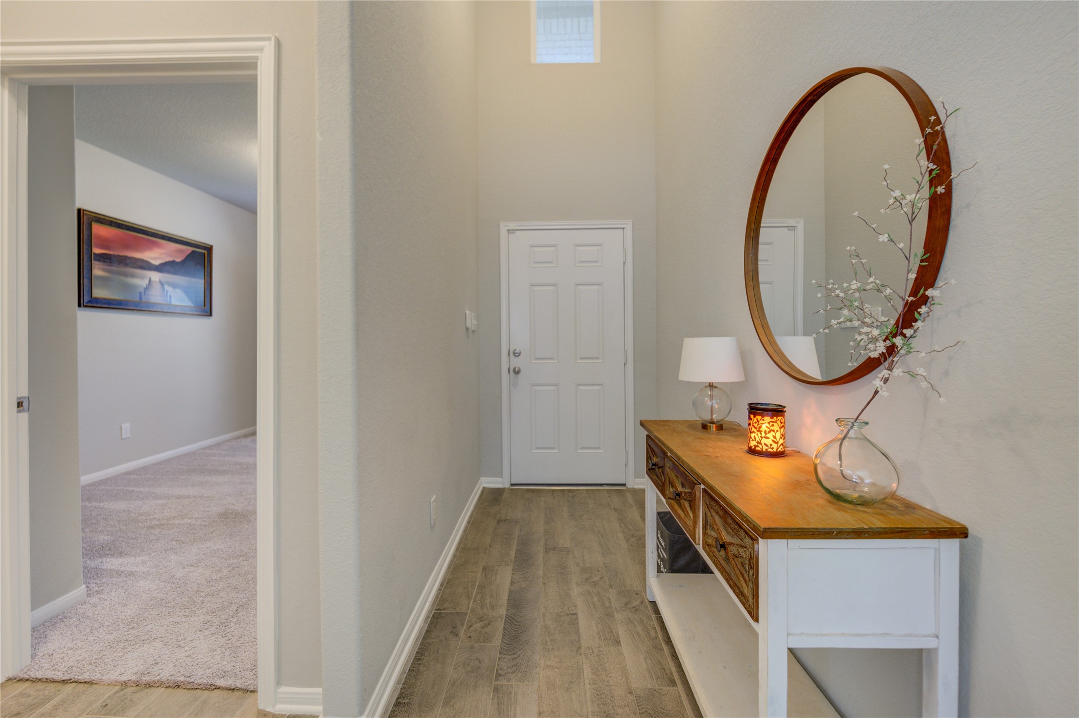 5439 Rustic Ruby Drive Brookshire, TX 77423 - Photo 3 of 43 Stunning Floors and a very welcoming foyer.