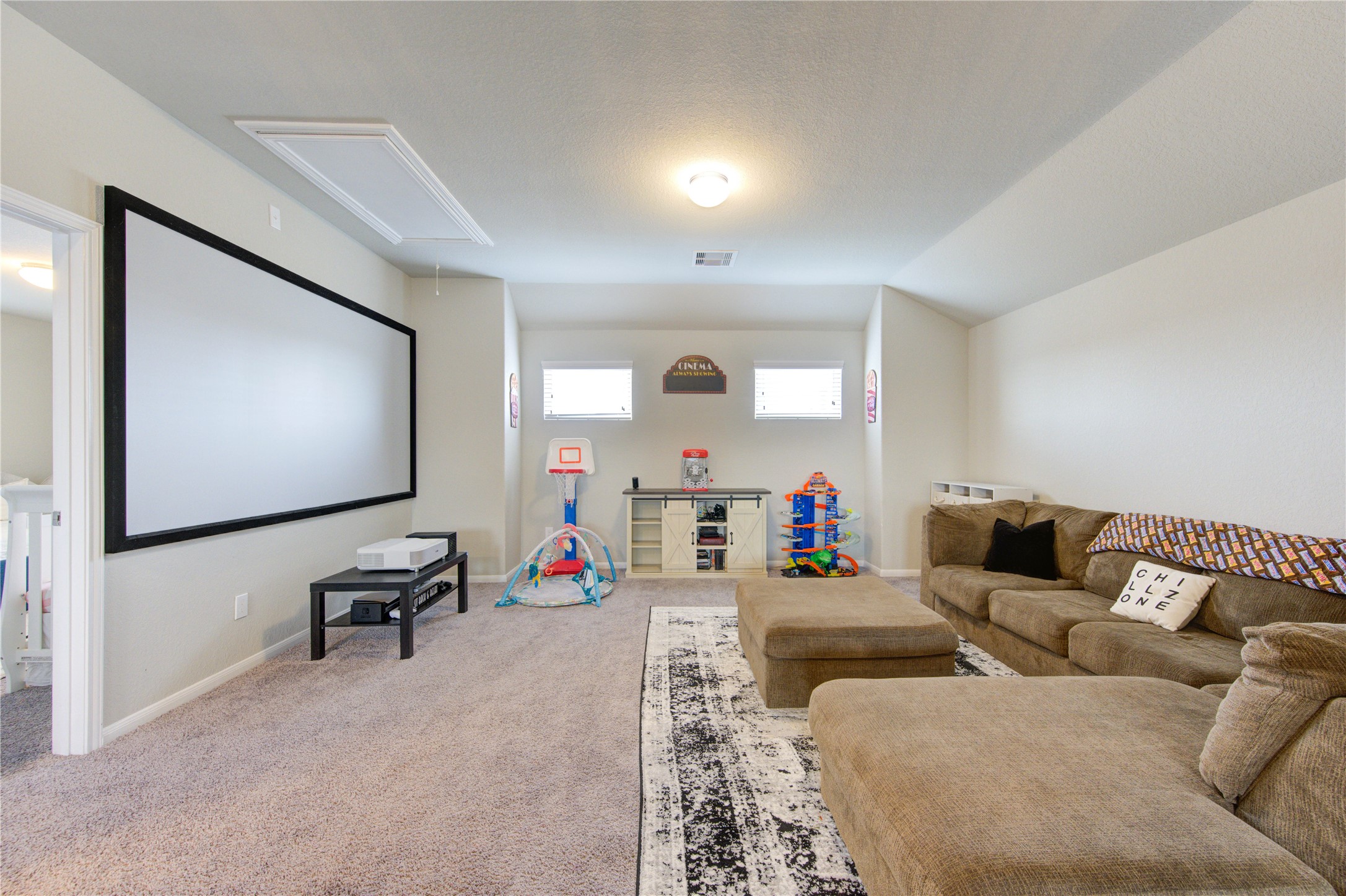5439 Rustic Ruby Drive Brookshire, TX 77423 - Photo 33 of 43 Create endless memories with your family in this inviting second floor game room, located just steps away from the secondary bedrooms, where kids can play together and enjoy each other's company.
