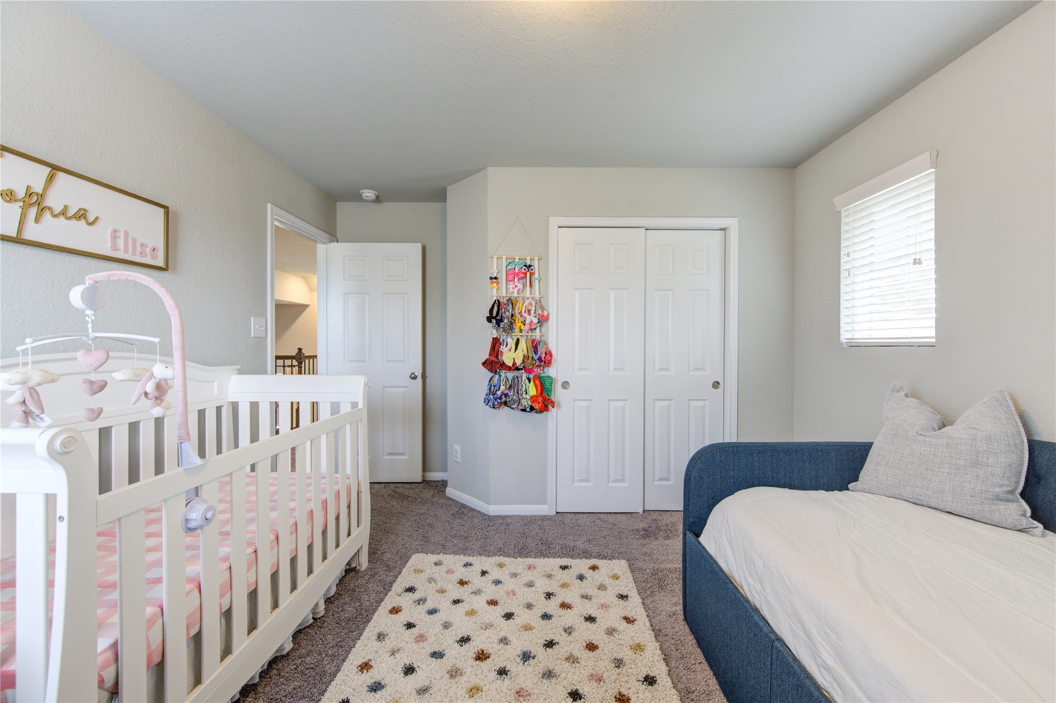 5439 Rustic Ruby Drive Brookshire, TX 77423 - Photo 35 of 43 Stretch out and relax in cozy comfort in this secondary bedroom. The light pouring in from the windows makes the space bright and inviting.