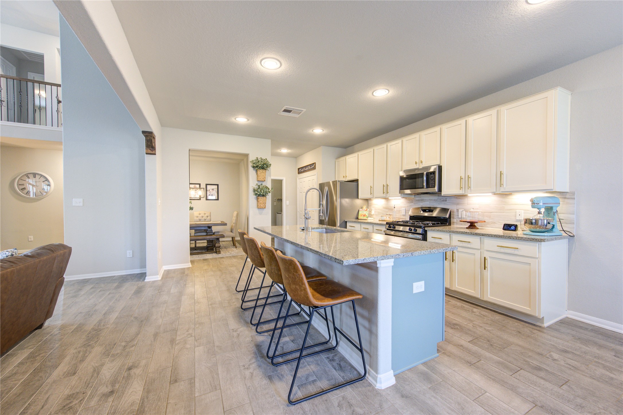 5439 Rustic Ruby Drive Brookshire, TX 77423 - Photo 8 of 43 Elegance and sophistication at its best! This kitchen is an entertainer’s dream! Plenty of storage space, and stainless steel appliances.
