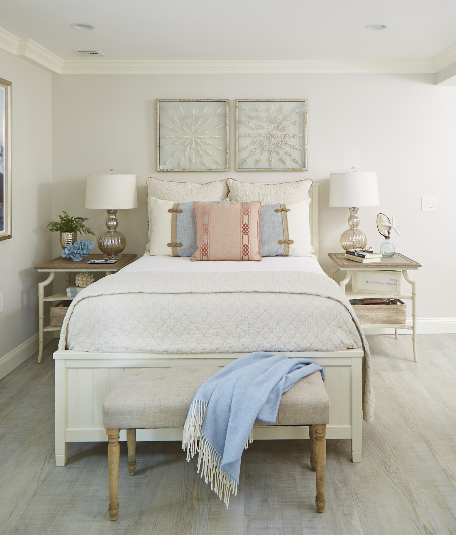 306 Monomoscoy Road Mashpee, MA 02649 - Photo 17 of 20 a bedroom with a bed and a table