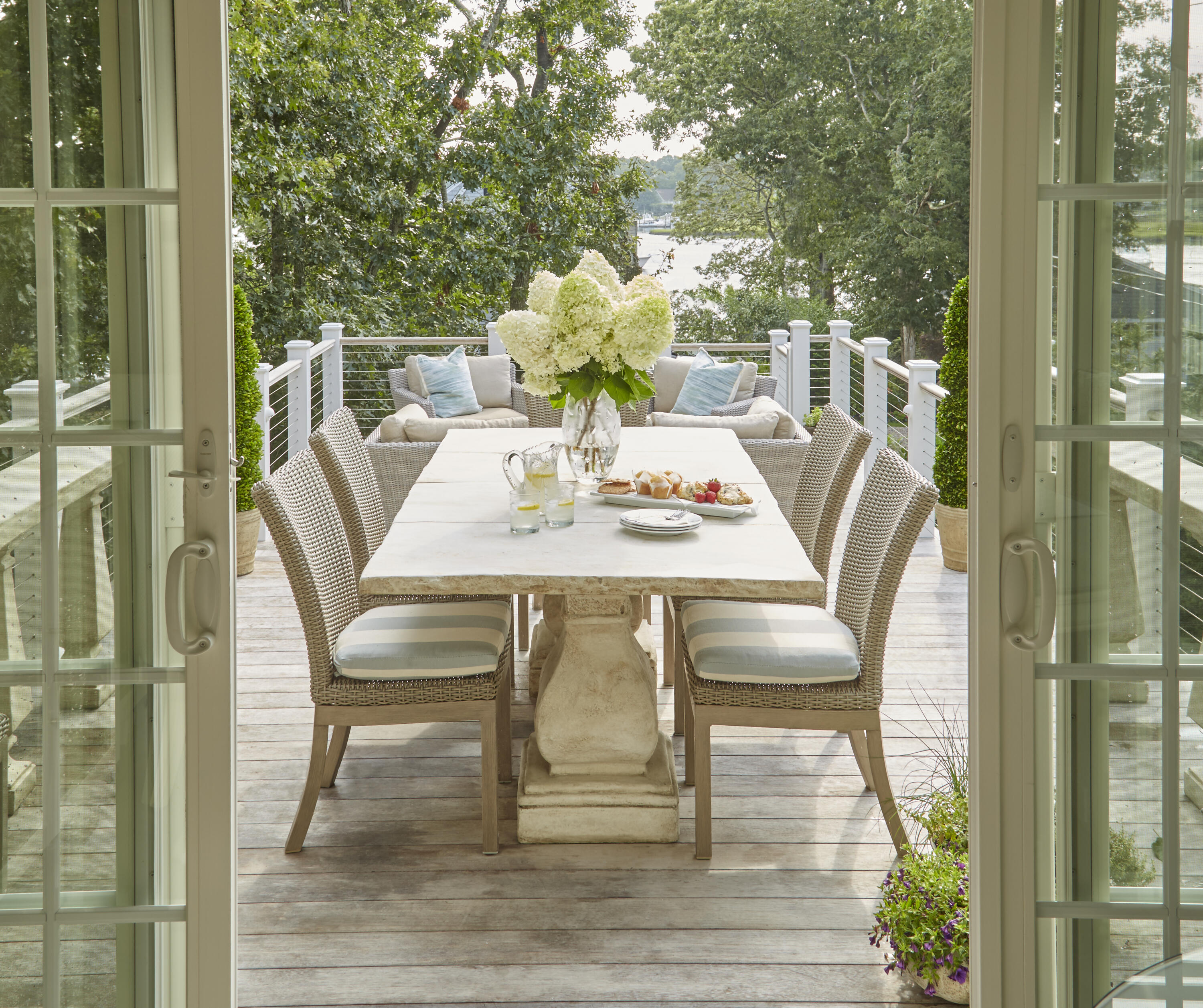 306 Monomoscoy Road Mashpee, MA 02649 - Photo 7 of 20 a view of balcony with furniture and garden