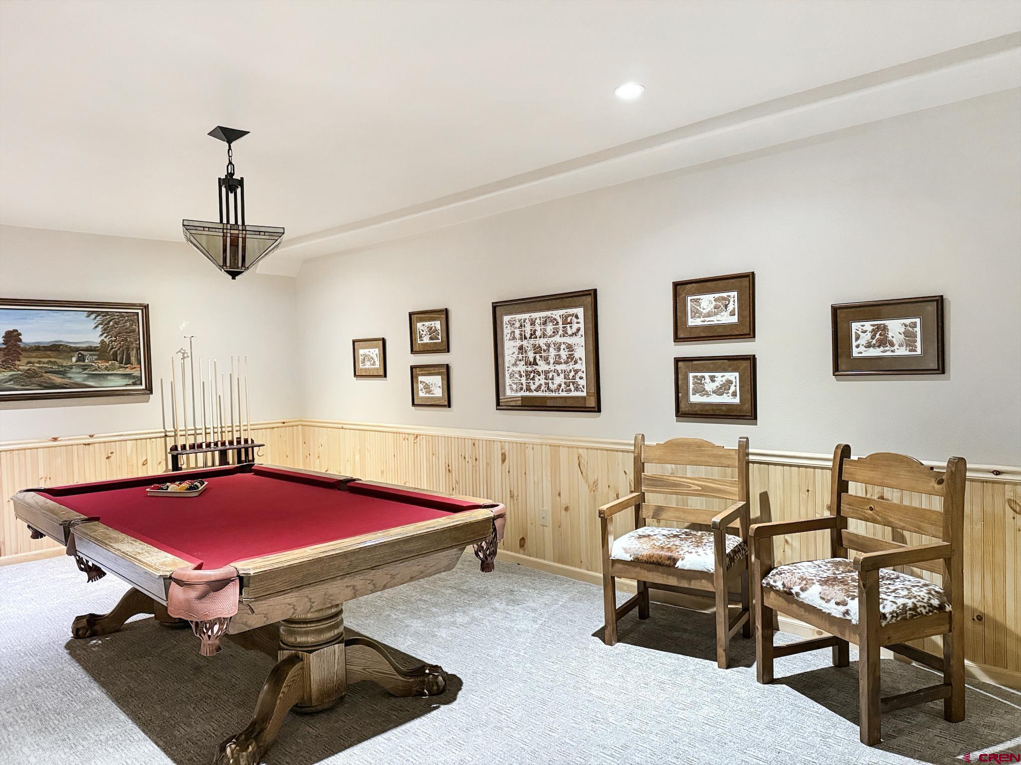 1190 7745 Road Crawford, CO 81415 - Photo 27 of 43 a room with furniture pool table and window