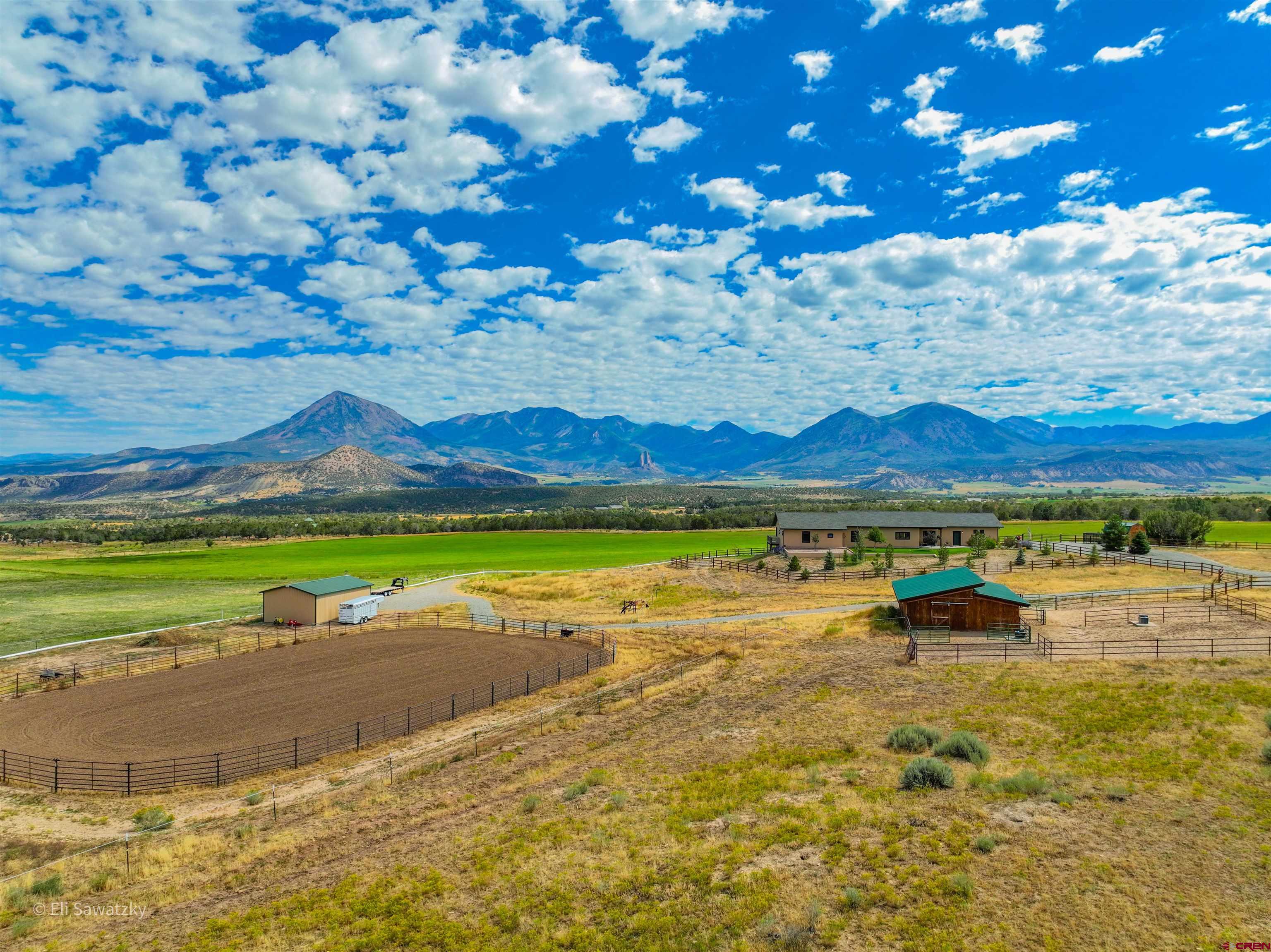 1190 7745 Road Crawford, CO 81415 - Photo 41 of 43 a view of a lake with a mountain