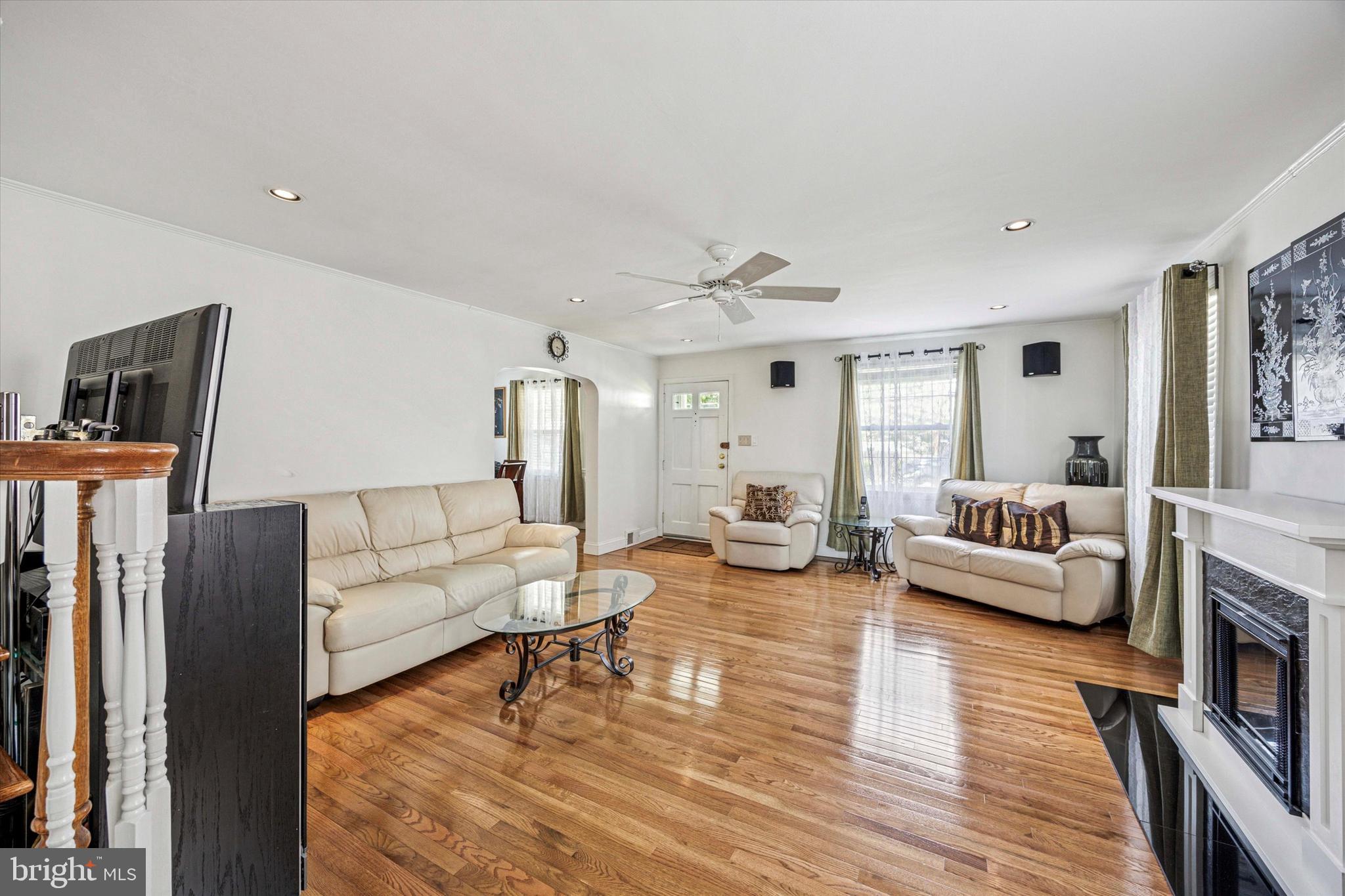 306 East Springfield Road Springfield, PA 19064 - Photo 11 of 40 a living room with furniture and a wooden floor