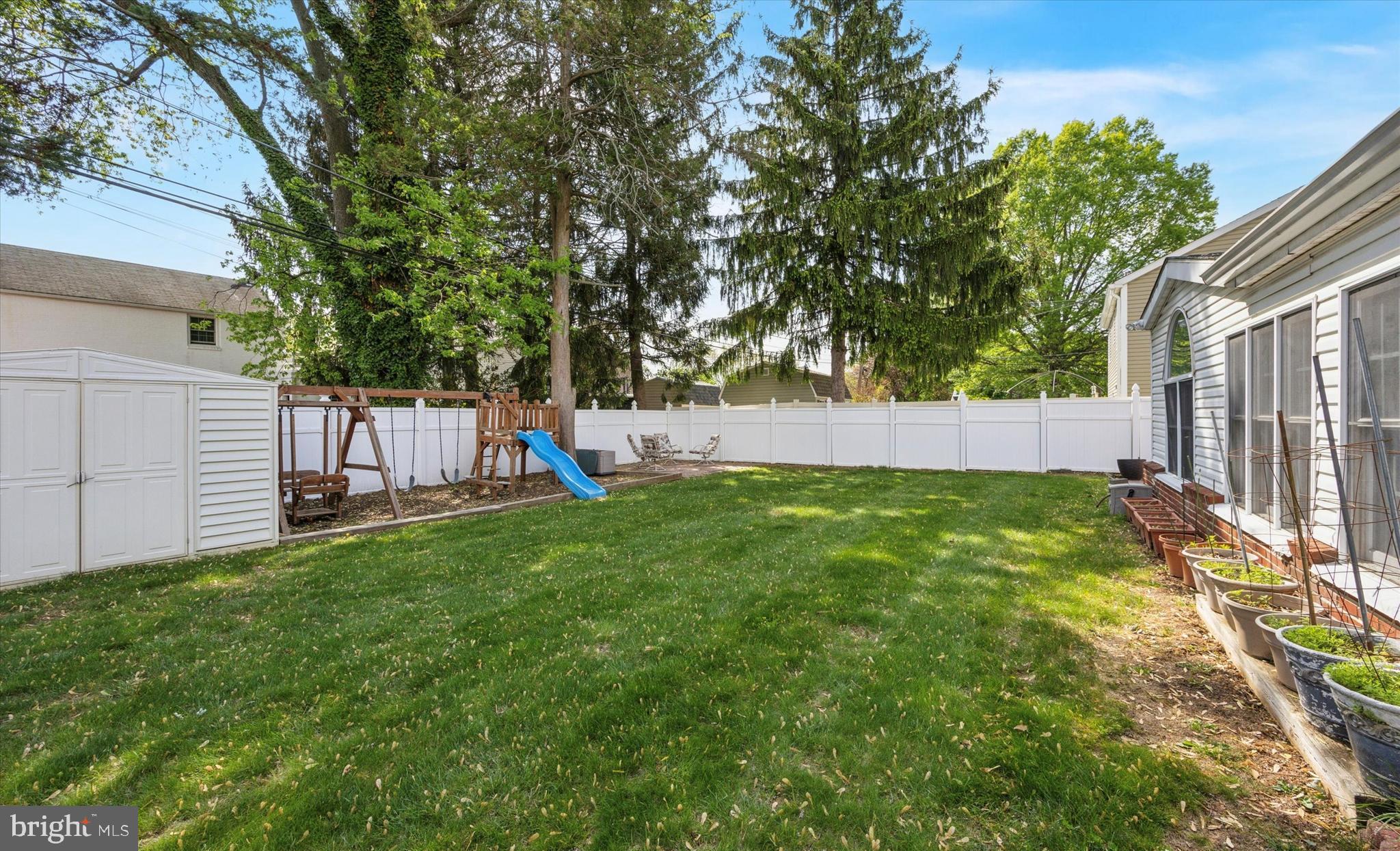 306 East Springfield Road Springfield, PA 19064 - Photo 39 of 40 a view of backyard with small cabin
