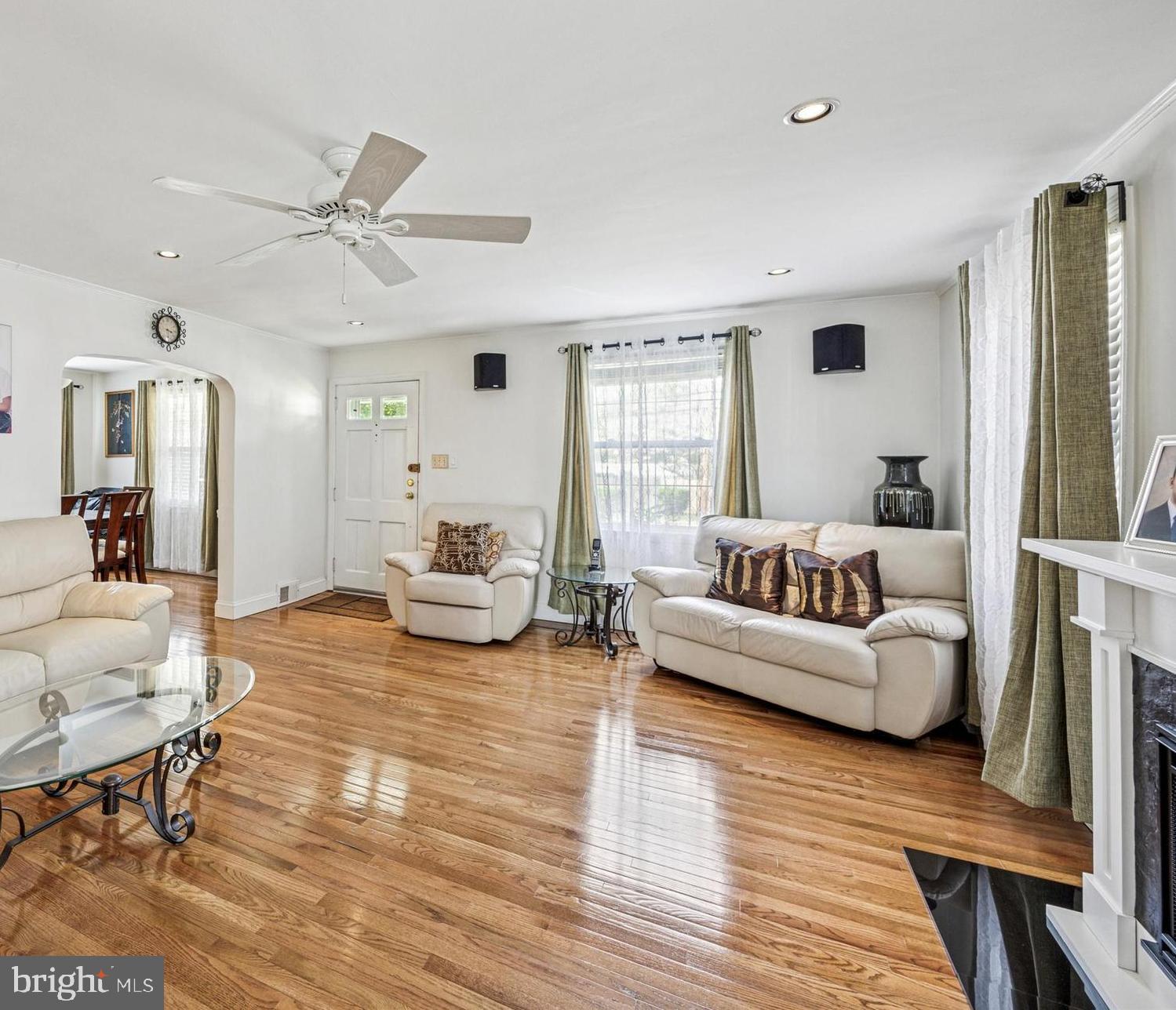 306 East Springfield Road Springfield, PA 19064 - Photo 8 of 40 a living room with furniture and a large window