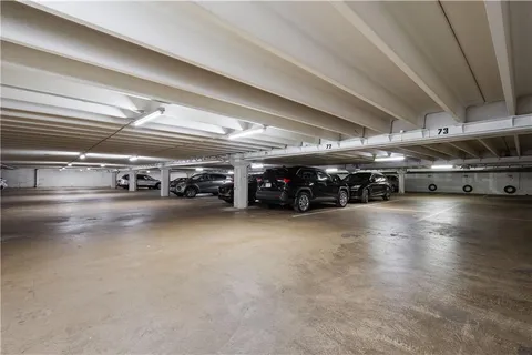 a view of lake with mountain