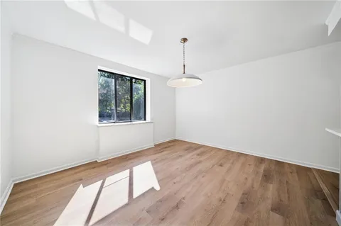 a view of an empty room with window
