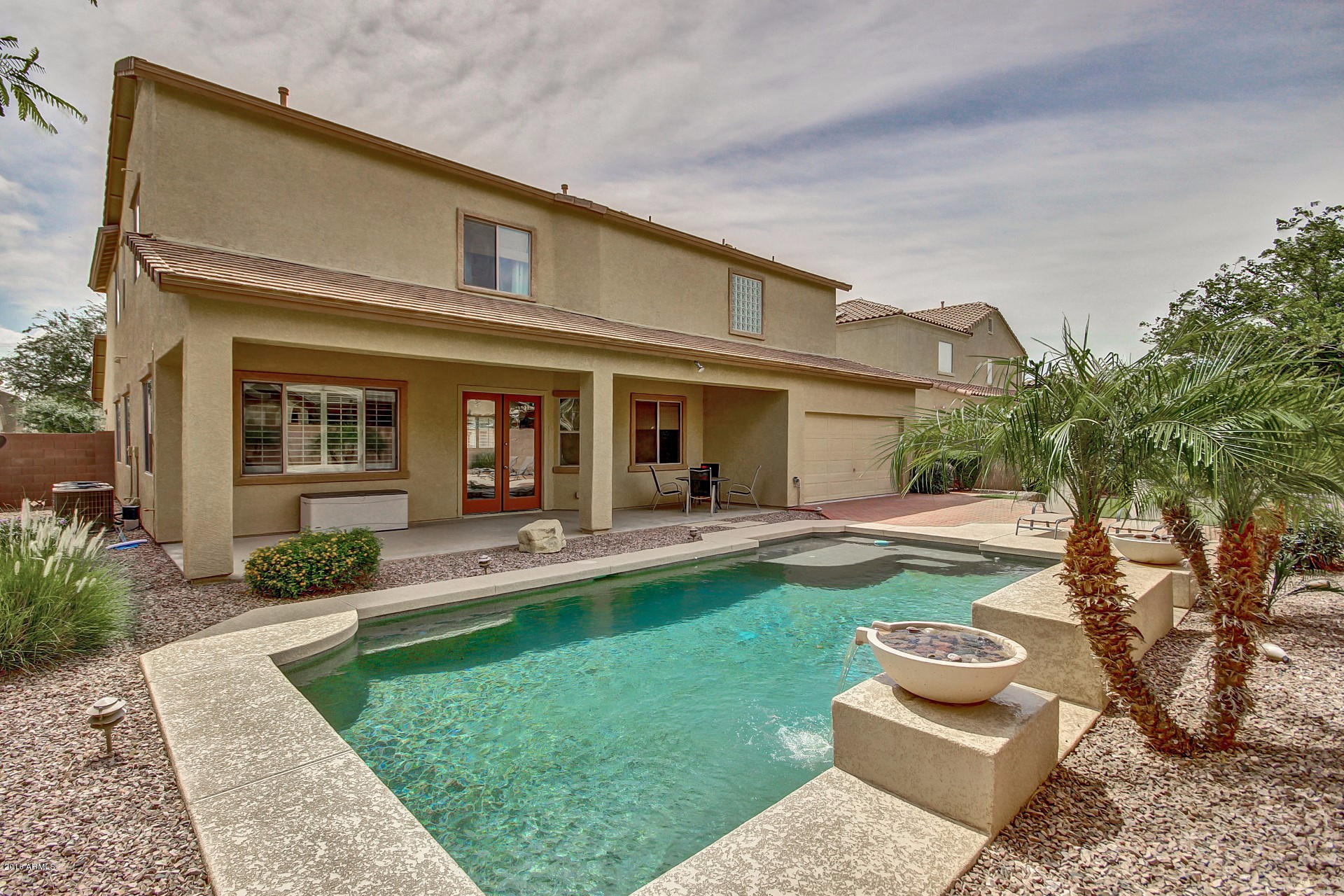 1284 East Bautista Road Gilbert, AZ 85297 - Photo 54 of 61 pool & backyard