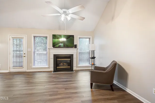 a view of a room with empty racks