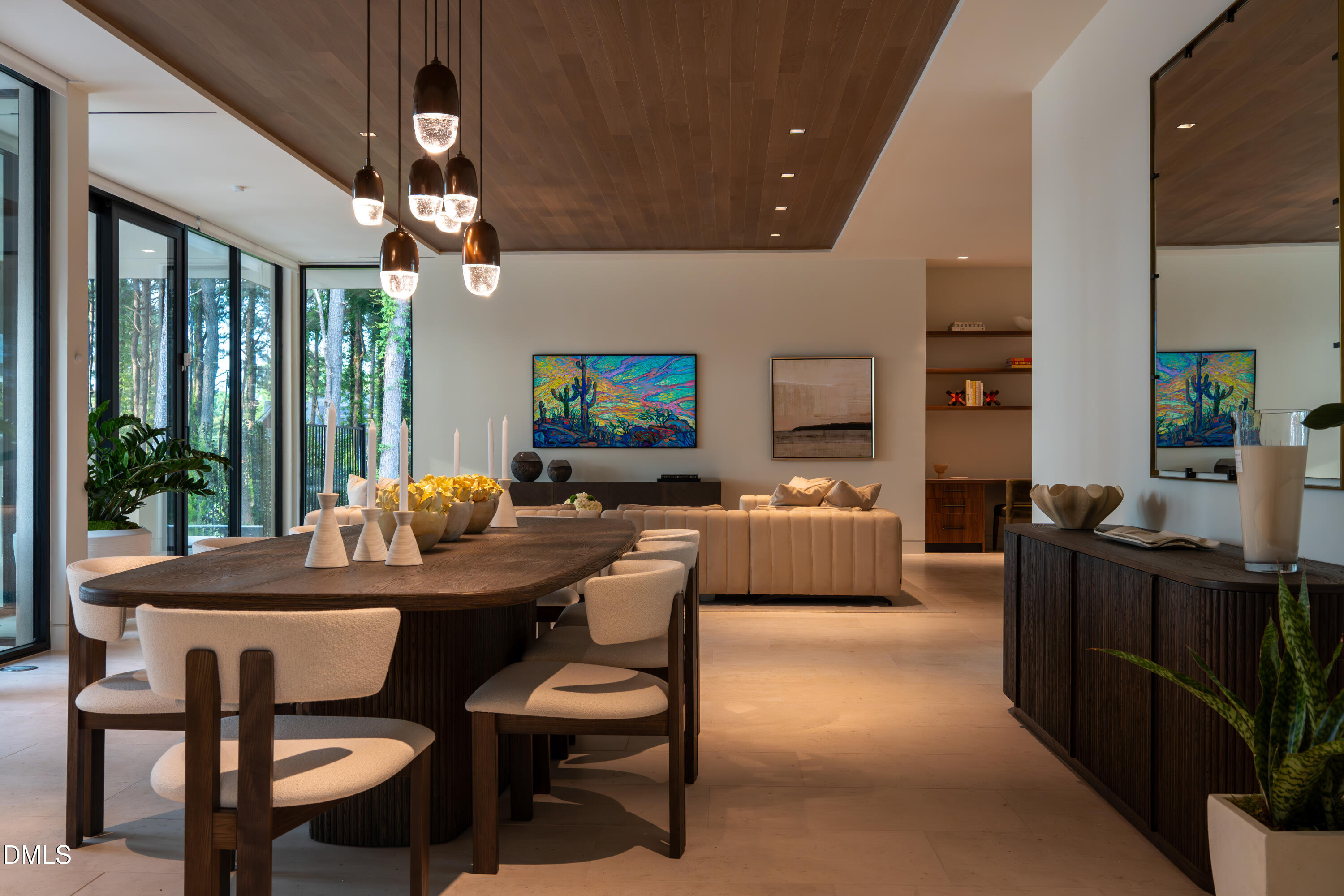 403 Rutherglen Drive Cary, NC 27511 - Photo 15 of 27 a dining room with furniture a chandelier and window