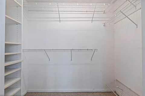 a view of walk in closet