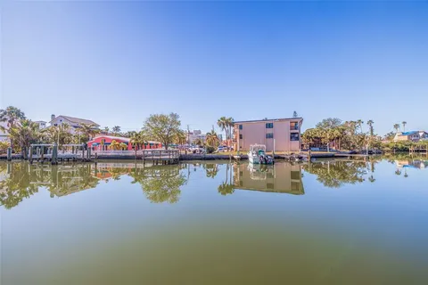 a view of a terrace with seating area