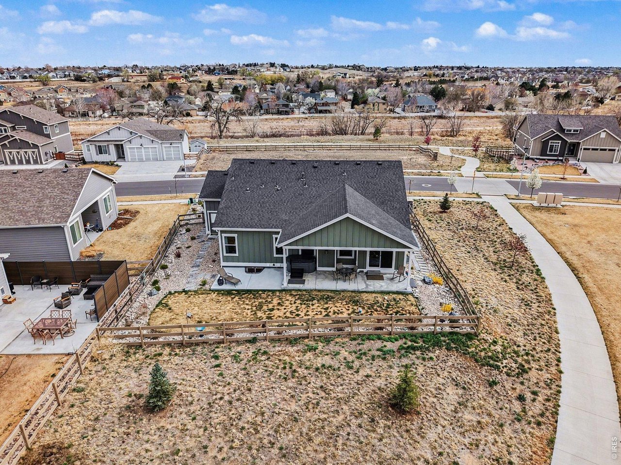 6309 2nd Street Greeley, CO 80634 - Photo 30 of 33 an aerial view of a house with a yard