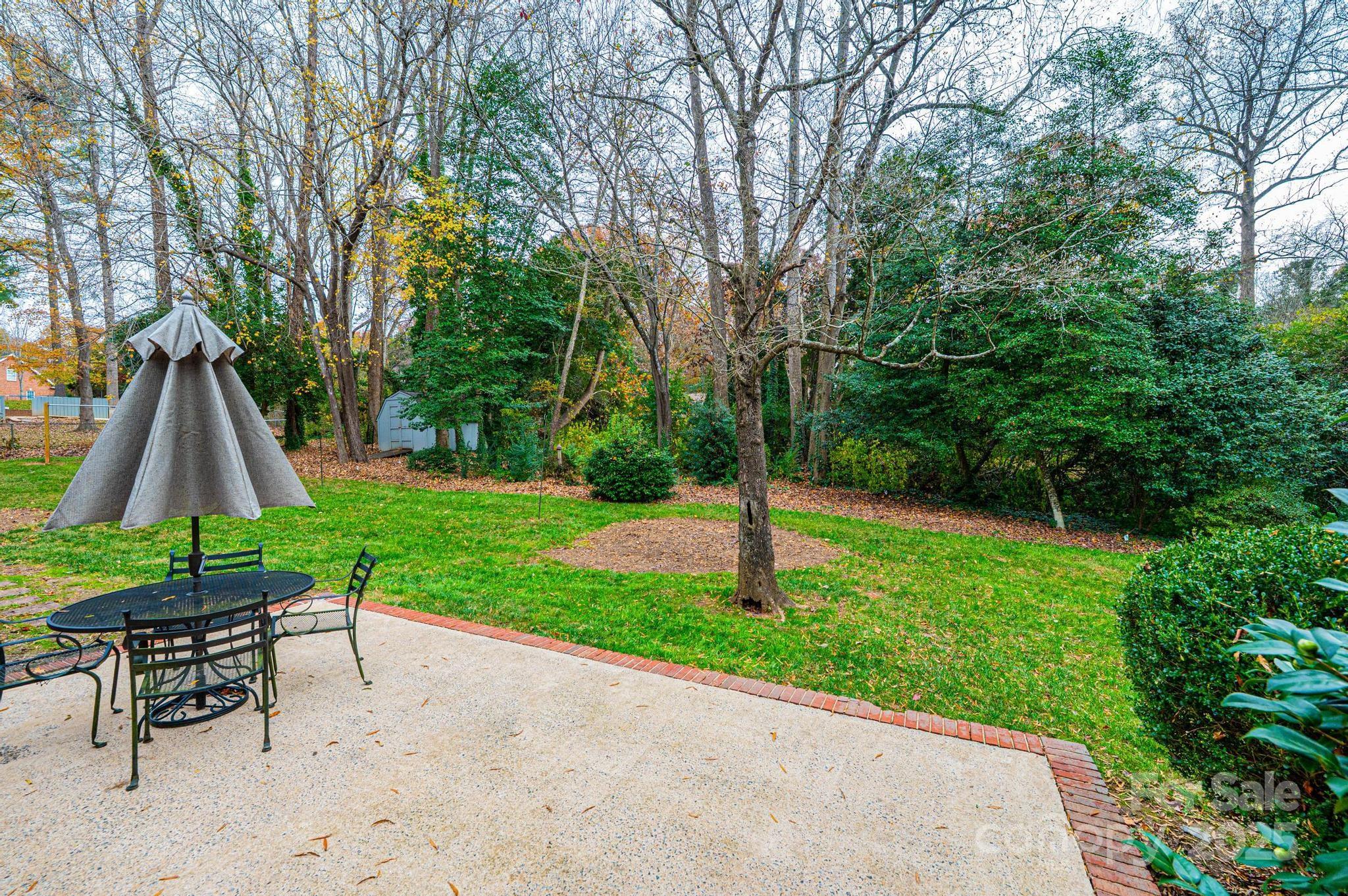 710 4th Avenue Northeast Conover, NC 28613 - Photo 32 of 33 a view of backyard with sitting area and slide