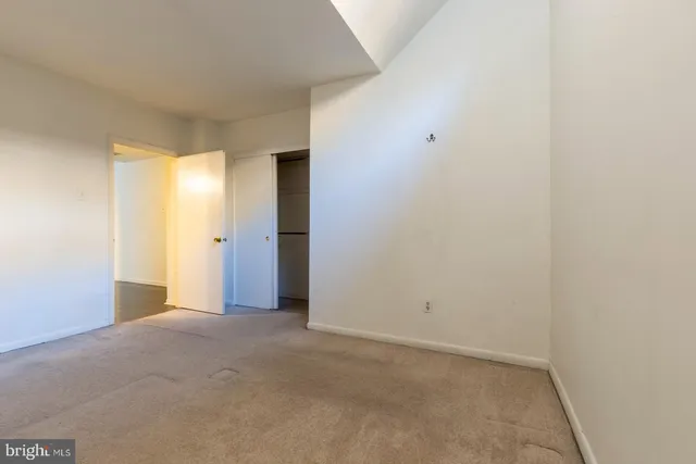 a view of empty room