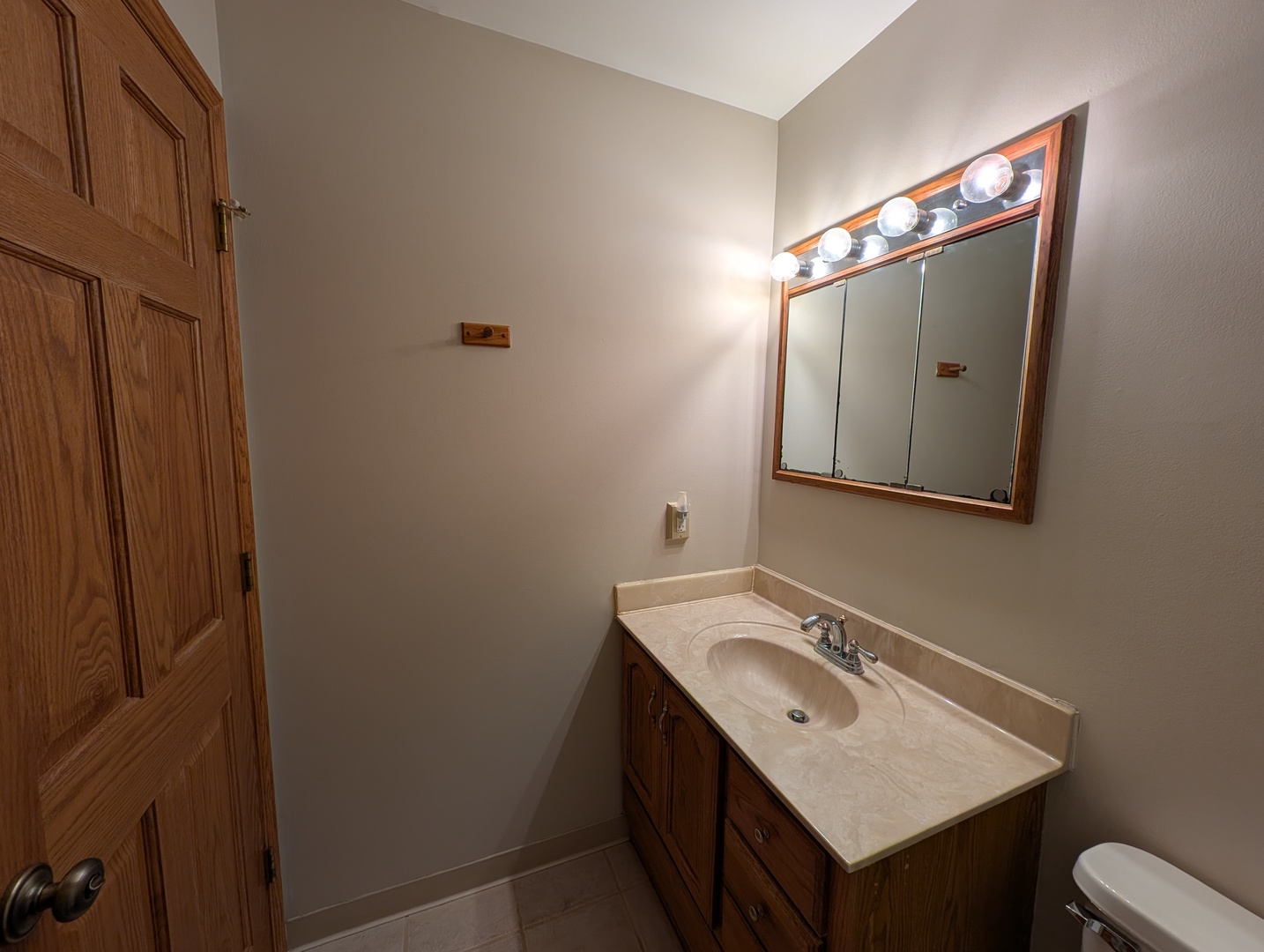 27 Winrock Road Montgomery, IL 60538 - Photo 15 of 19 a bathroom with a sink vanity and mirror
