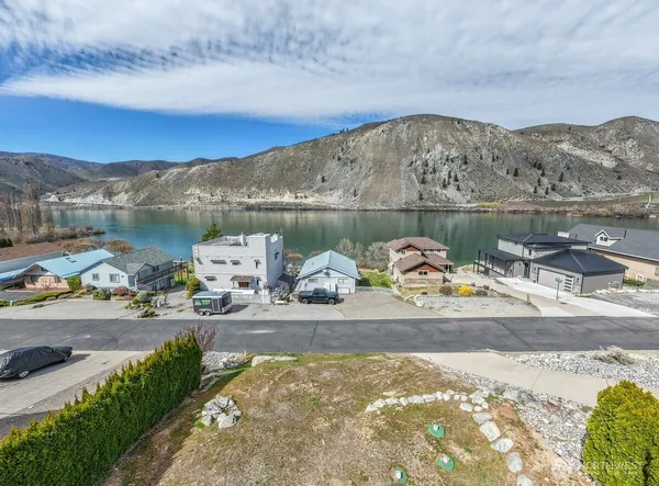 a view of lake from a balcony