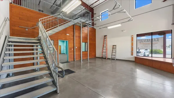 a view of empty room