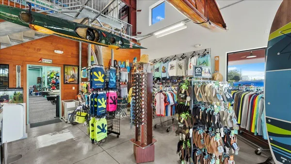 a view of empty room