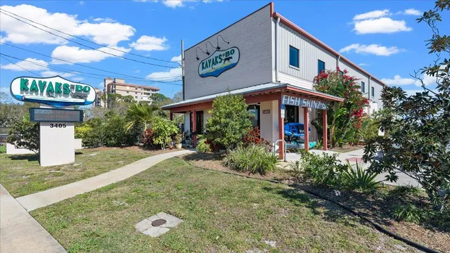 a street sign on a pole on a street