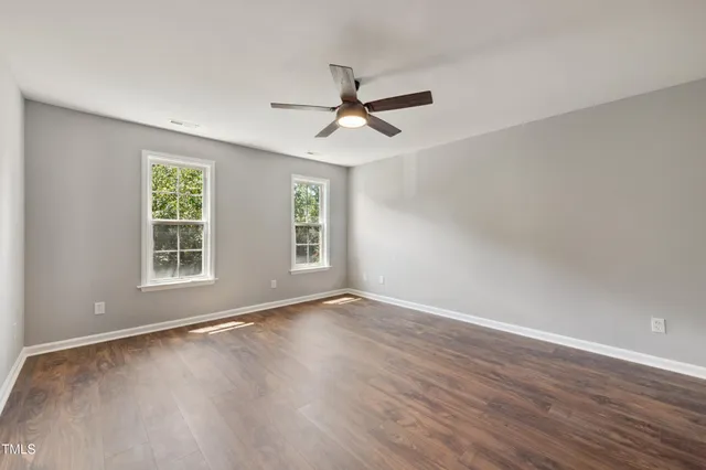a view of a glass door with a glass door