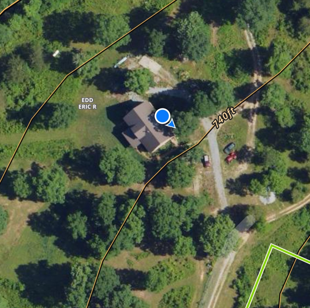 7307 Brush Creek Road Fairview, TN 37062 - Photo 41 of 41 an aerial view of a yard