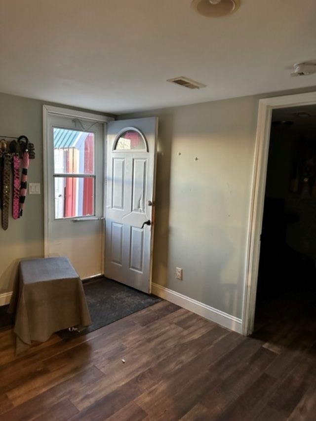 1338 Irene Road Cherry Valley, IL 61016 - Photo 13 of 15 a view of empty room with wooden floor and fan