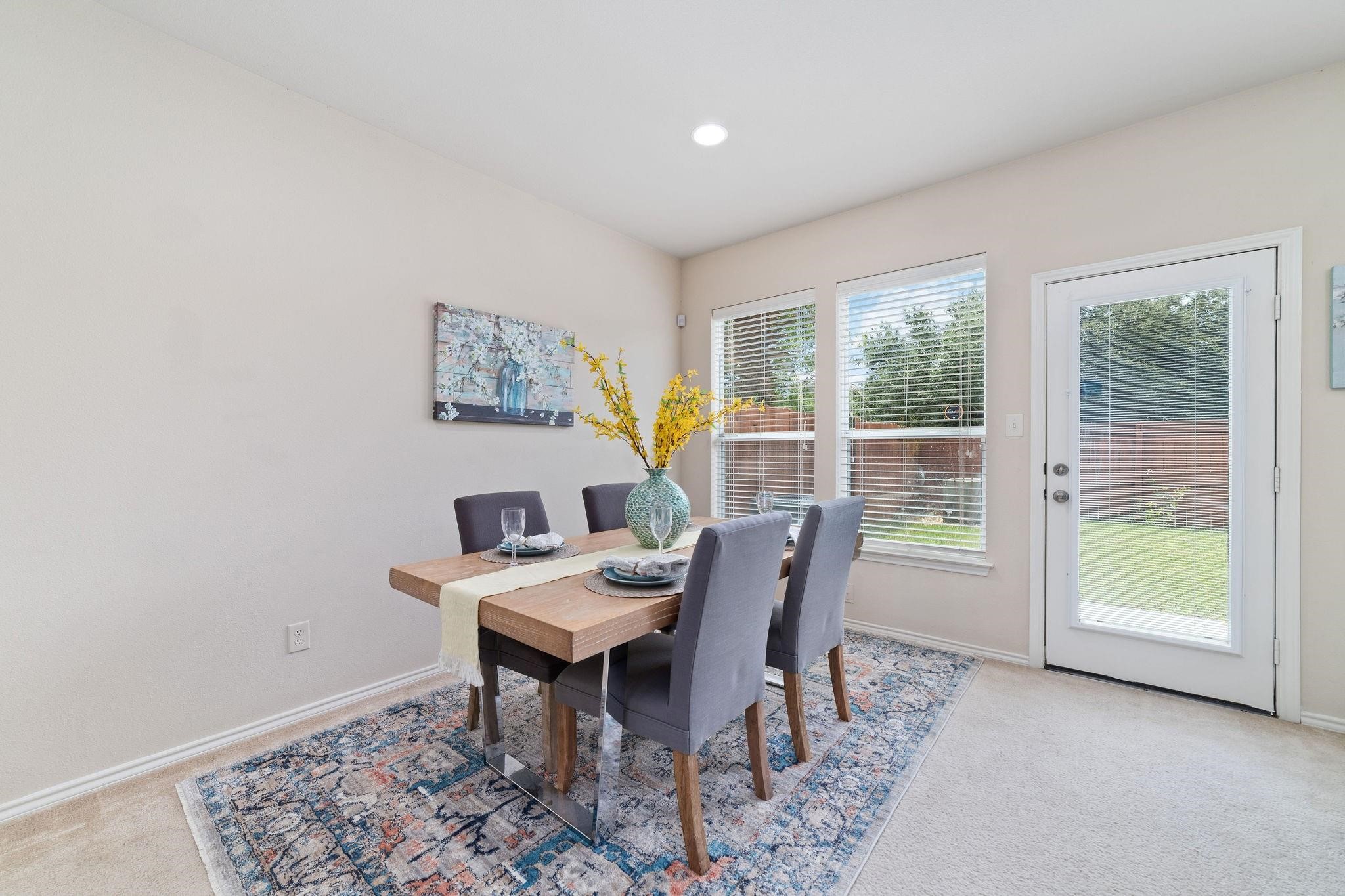 14923 Tuttle Point Drive Houston, TX 77082 - Photo 8 of 24 a view of a dining room with furniture window and outside view