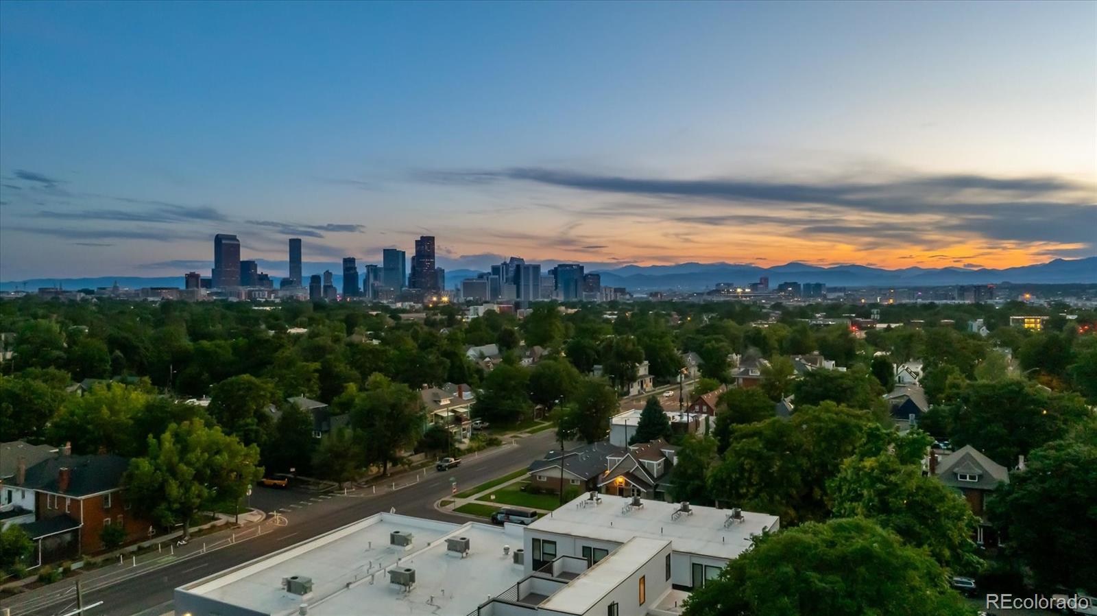 3124 Gilpin Street Denver, CO 80205 - Photo 31 of 46 an aerial view of multiple house