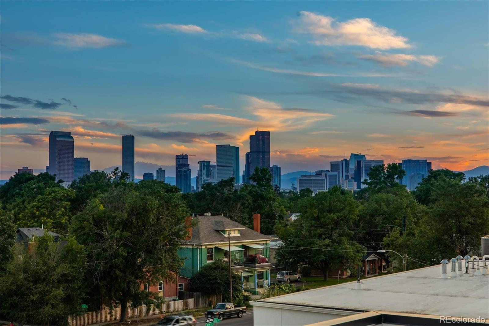 3124 Gilpin Street Denver, CO 80205 - Photo 36 of 46 a view of a city