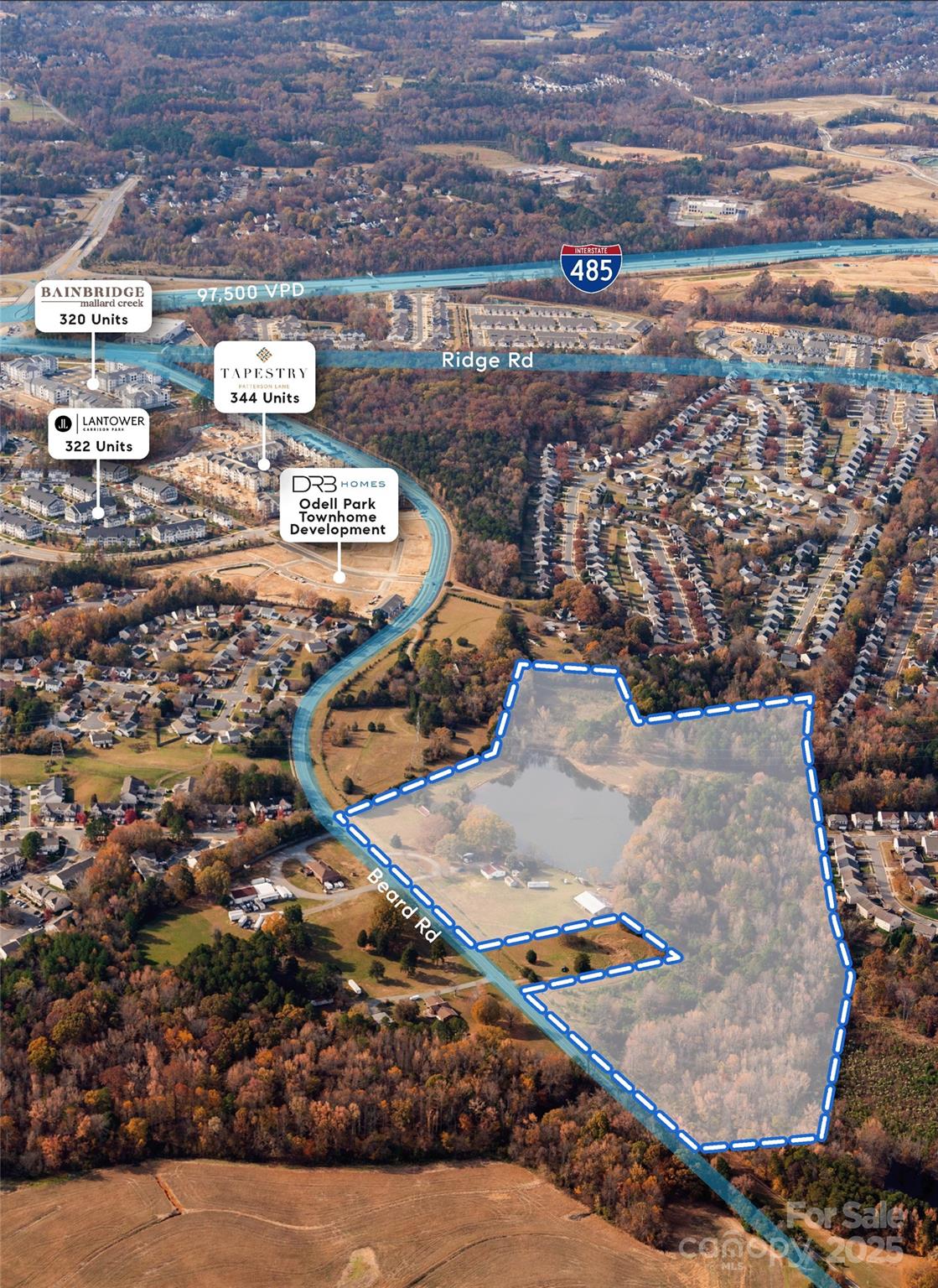 3501 Beard Road Charlotte, NC 28269 - Photo 3 of 5 a picture of a city view