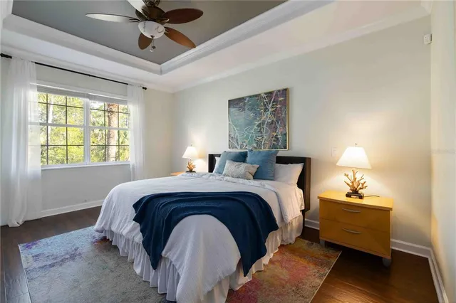 an aerial view of house with yard swimming pool and outdoor seating