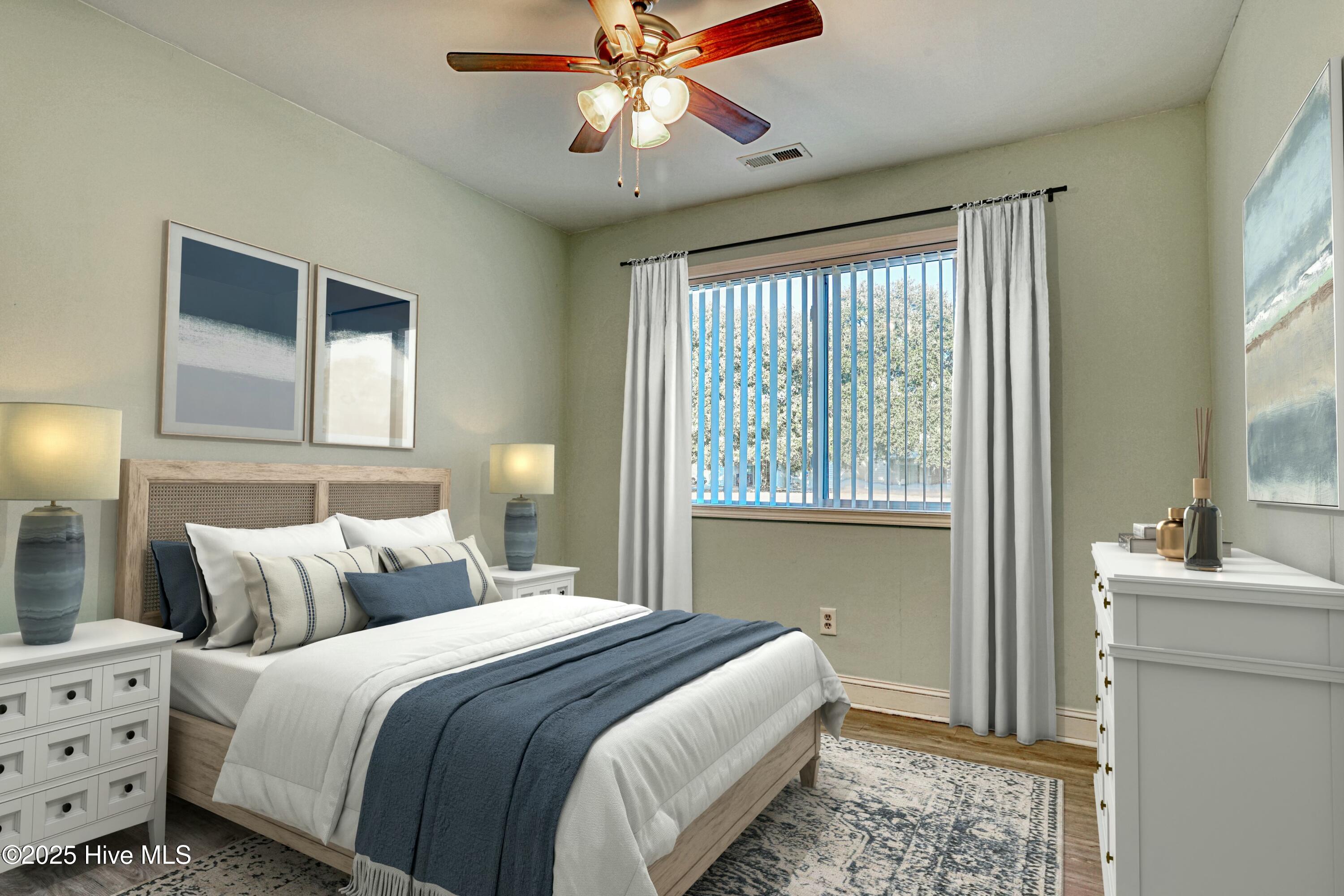 39 Roberts Road, Unit 4 Hampstead, NC 28443 - Photo 31 of 31 Virtual Staging of Bedroom 2