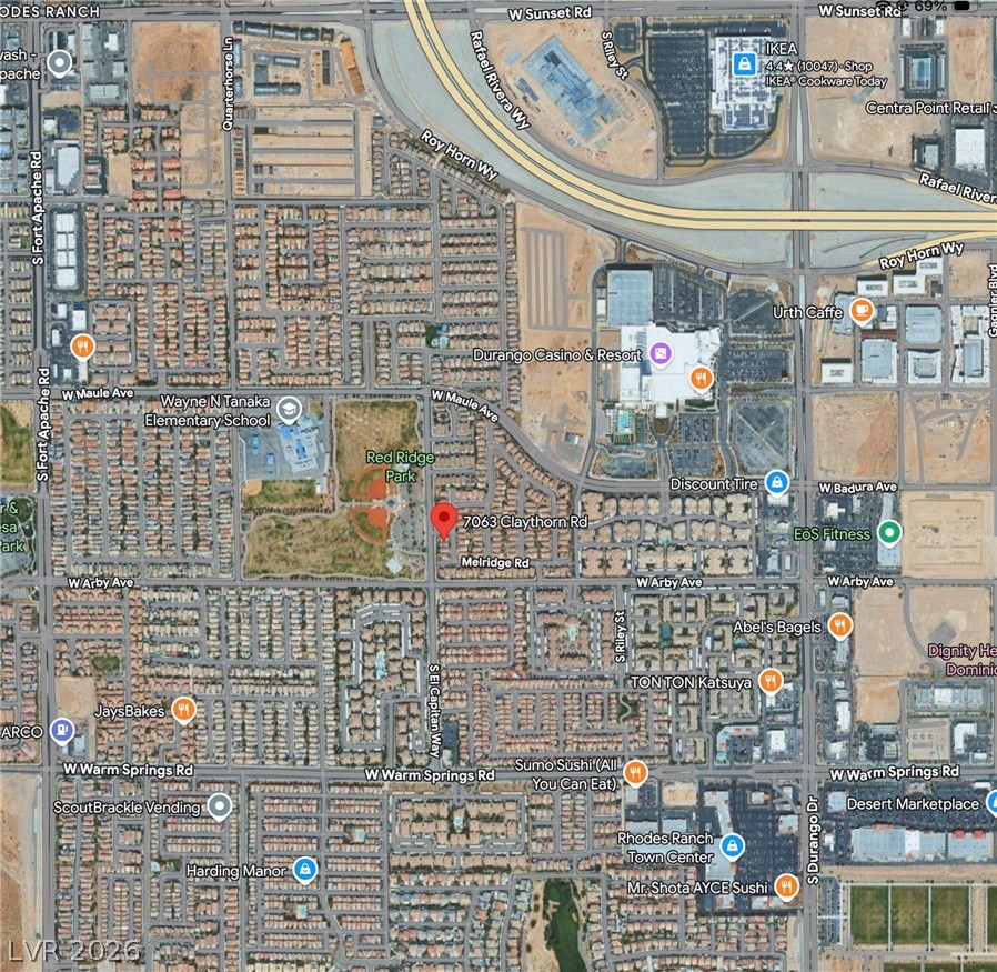 7063 Claythorn Road Las Vegas, NV 89148 - Photo 30 of 30 Locate this prime property with exceptional access to local amenities and major roadways for seamless commuting.