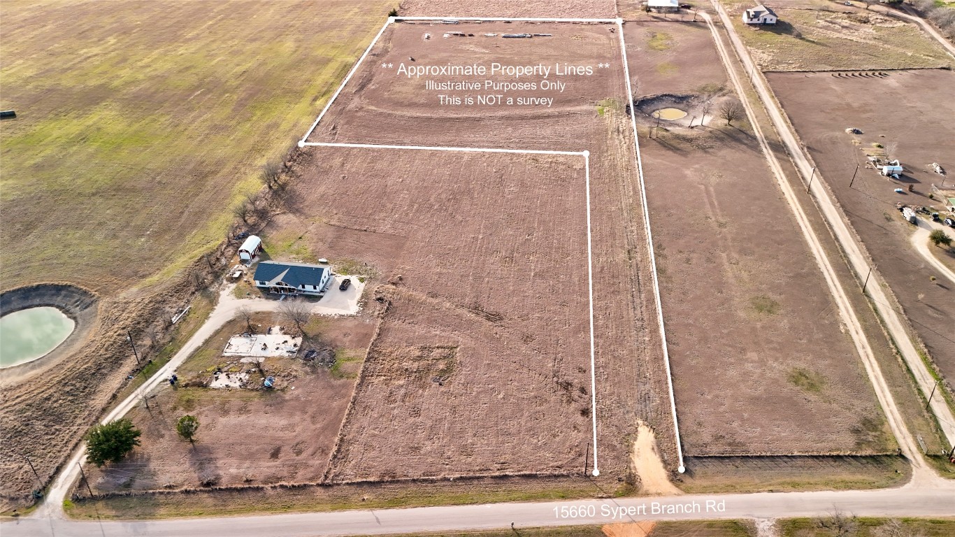 15660 Sypert Branch Road Rogers, TX 76569 - Photo 1 of 1 Aerial view