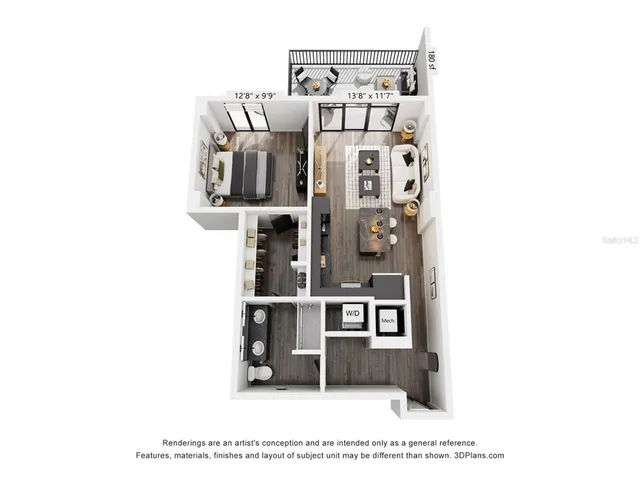 $2,617 | 221 Main Street North, Unit 1305, St. Petersburg, FL 33716