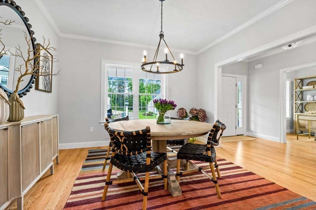 5 Preservation Way Medfield, MA 02052 - Photo 6 of 11 a view of a dining room with furniture window and wooden floor