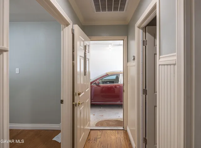 a view of bedroom with a bed and a couch