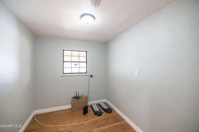 a bathroom with a window