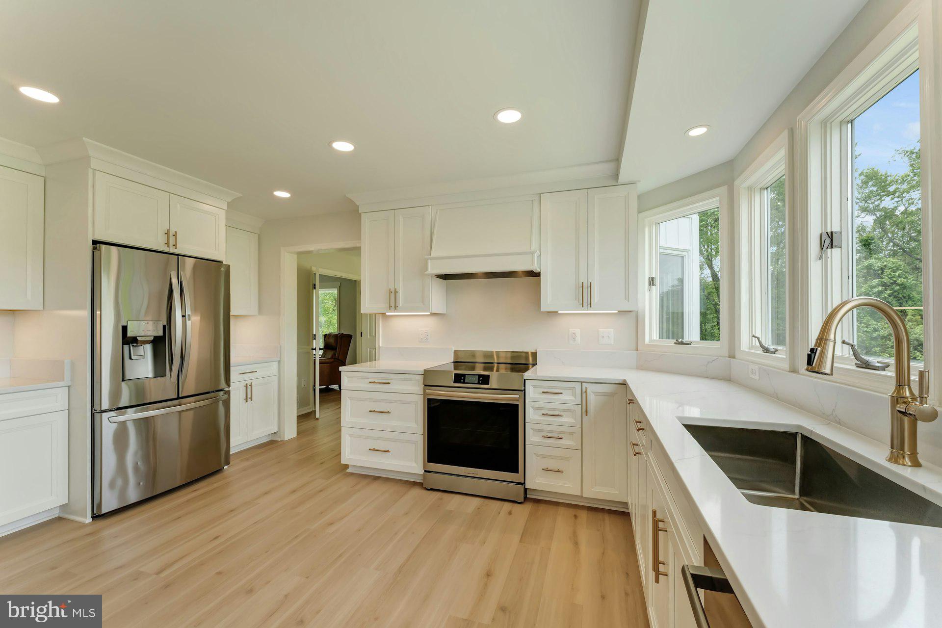 17045 Hamilton Station Road Hamilton, VA 20158 - Photo 14 of 81 Custom quartz countertops & induction cooking