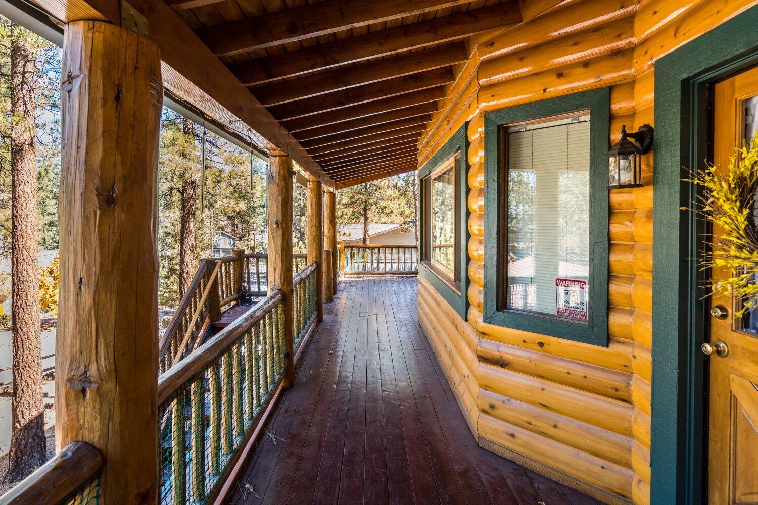 42363 Paramount Road Big Bear Lake, CA 92315 - Photo 5 of 38 a view of a balcony